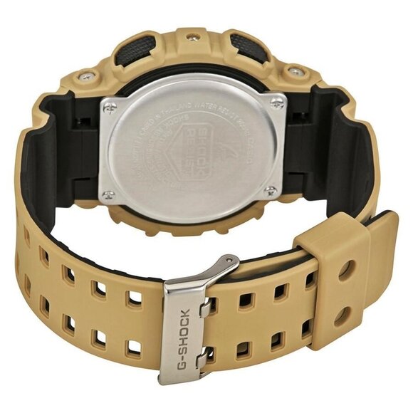 NWT Authentic Casio Open Box - G-Shock Black Dial Men's Sand Beige Sports Watch - Picture 3 of 3